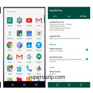 supersu zip Android Nougat